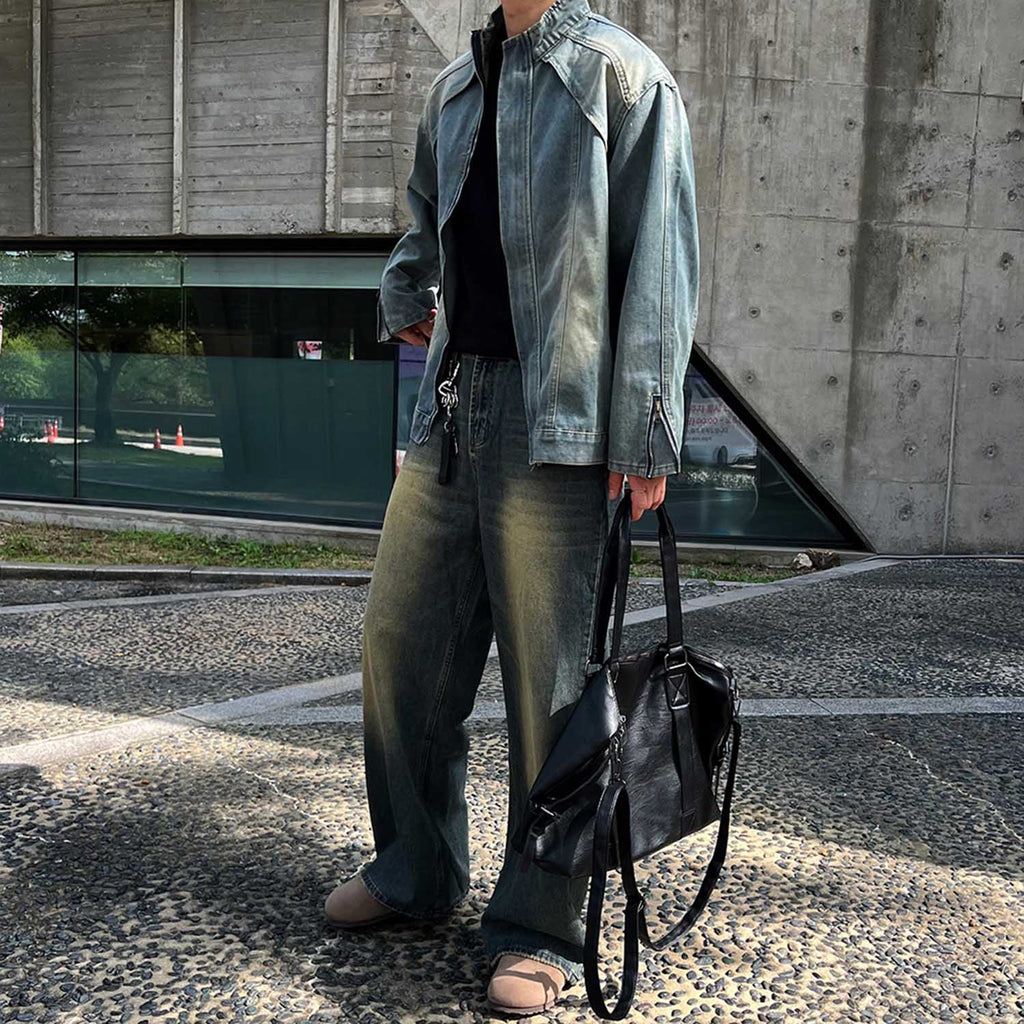Vintage Archive "Dirty Wash" Denim Jacket