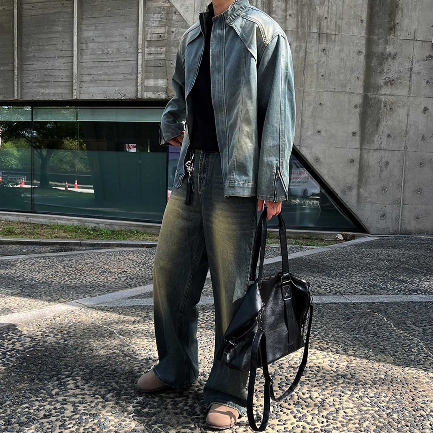 Vintage Archive "Dirty Wash" Denim Jacket