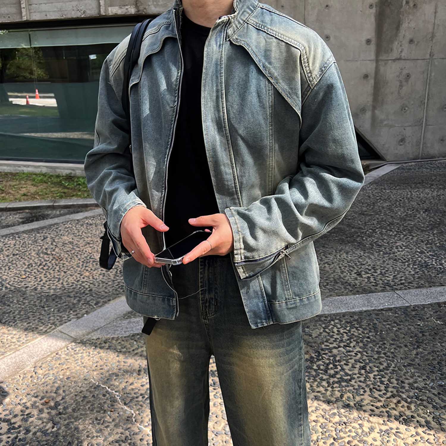 Vintage Archive "Dirty Wash" Denim Jacket
