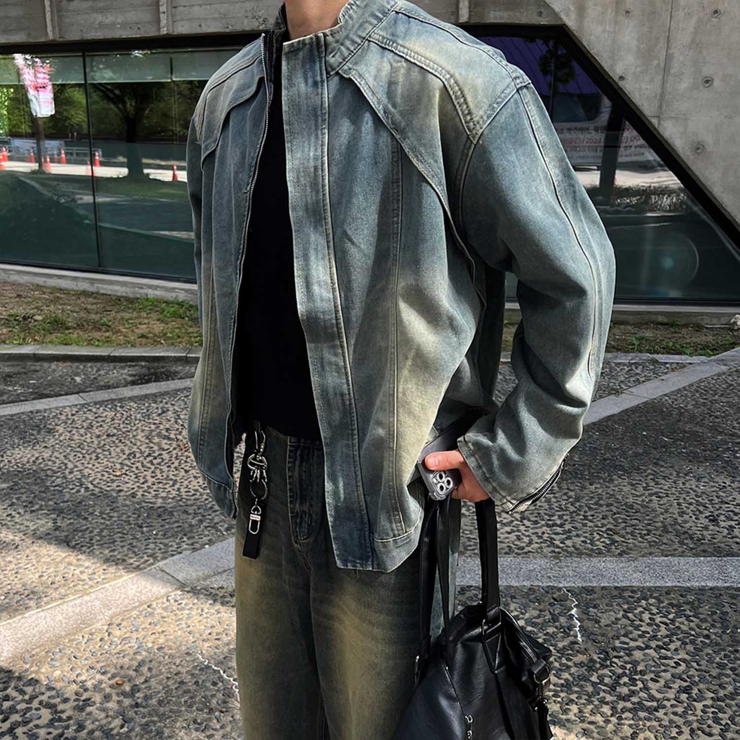 Vintage Archive "Dirty Wash" Denim Jacket