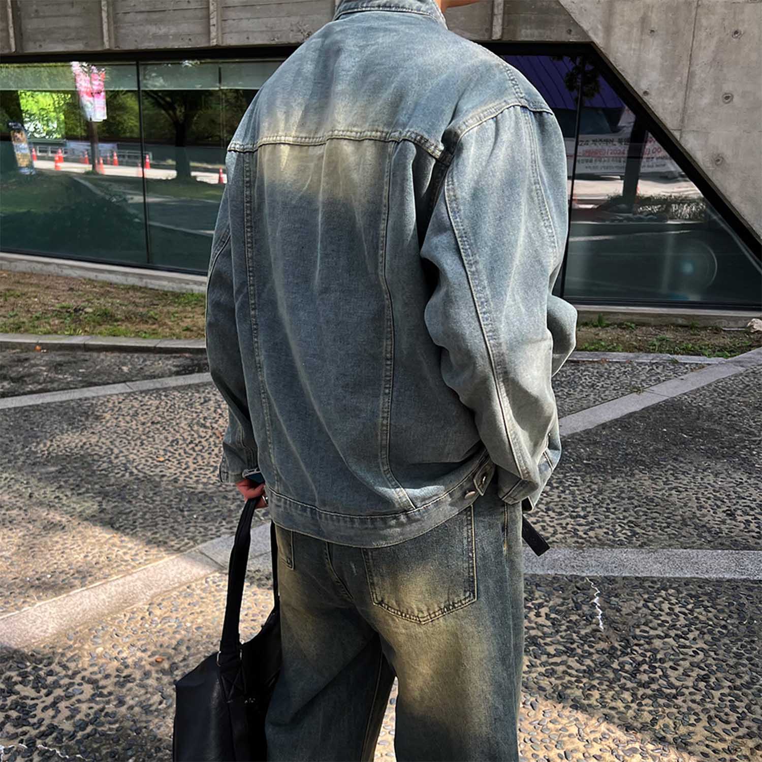 Vintage Archive "Dirty Wash" Denim Jacket