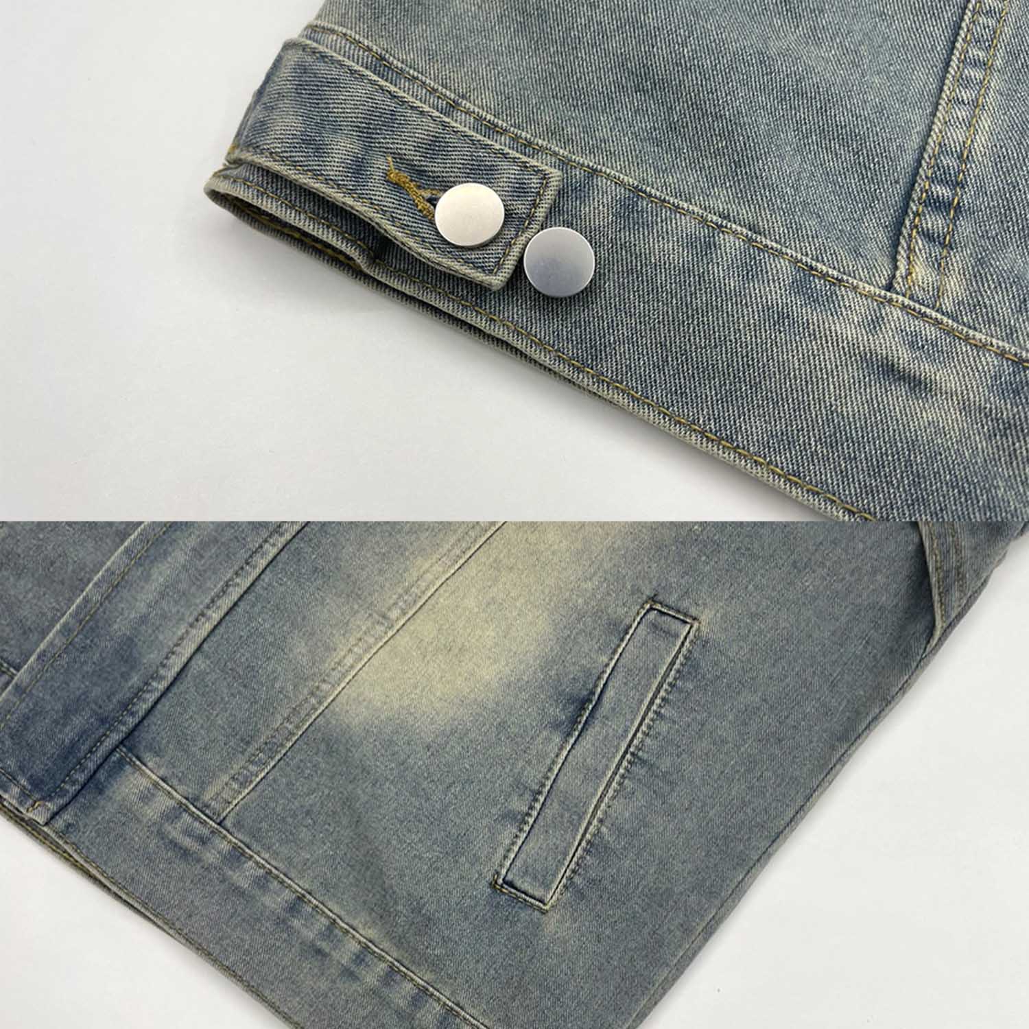 Vintage Archive "Dirty Wash" Denim Jacket