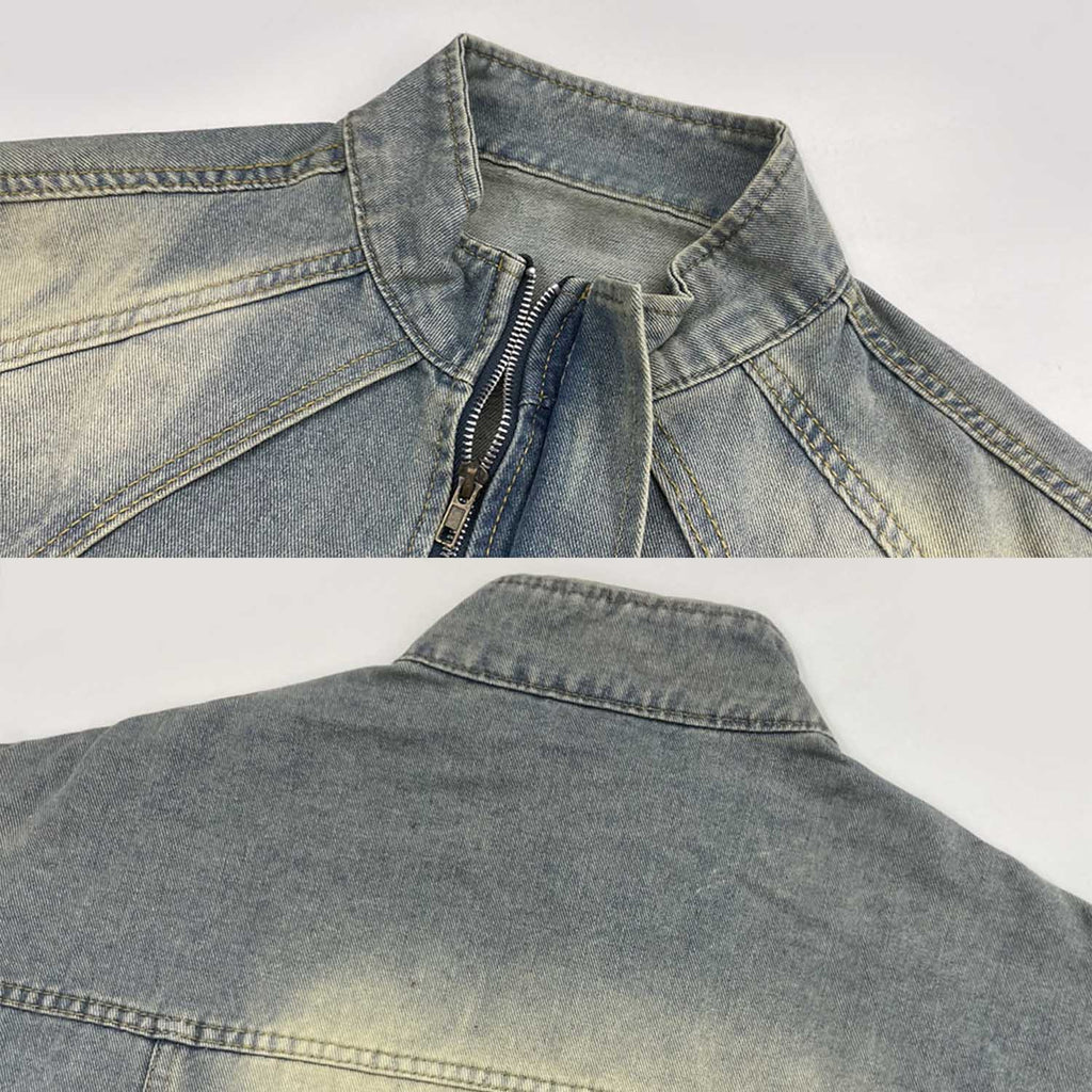 Vintage Archive "Dirty Wash" Denim Jacket