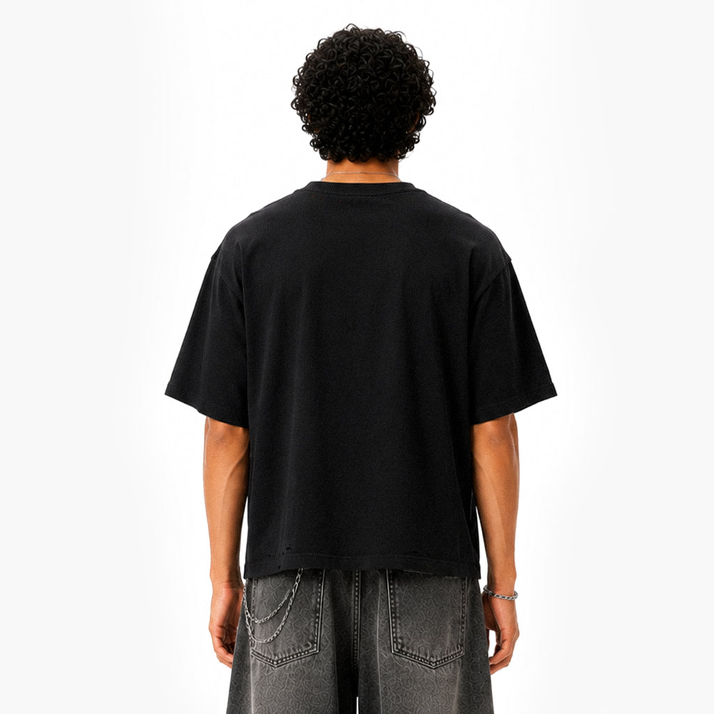 Heavyweight Oversized Distressed T-Shirt