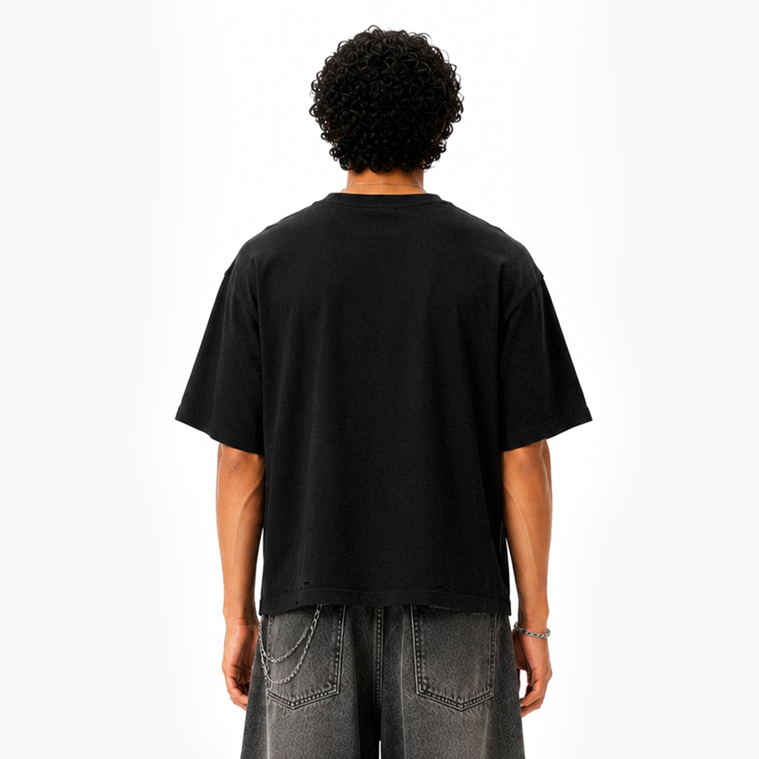 Heavyweight Oversized Distressed T-Shirt