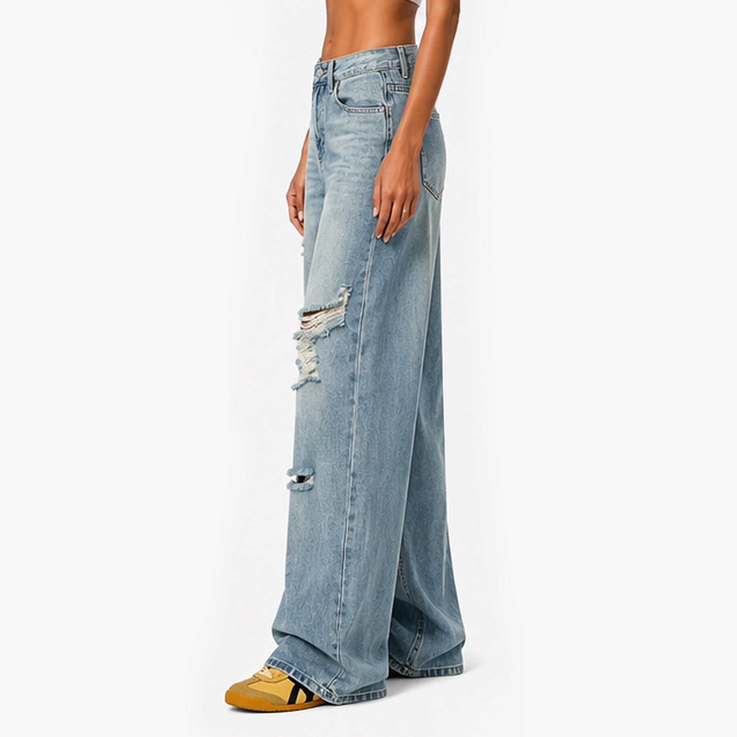 The Ultimate Distressed Summer Denim