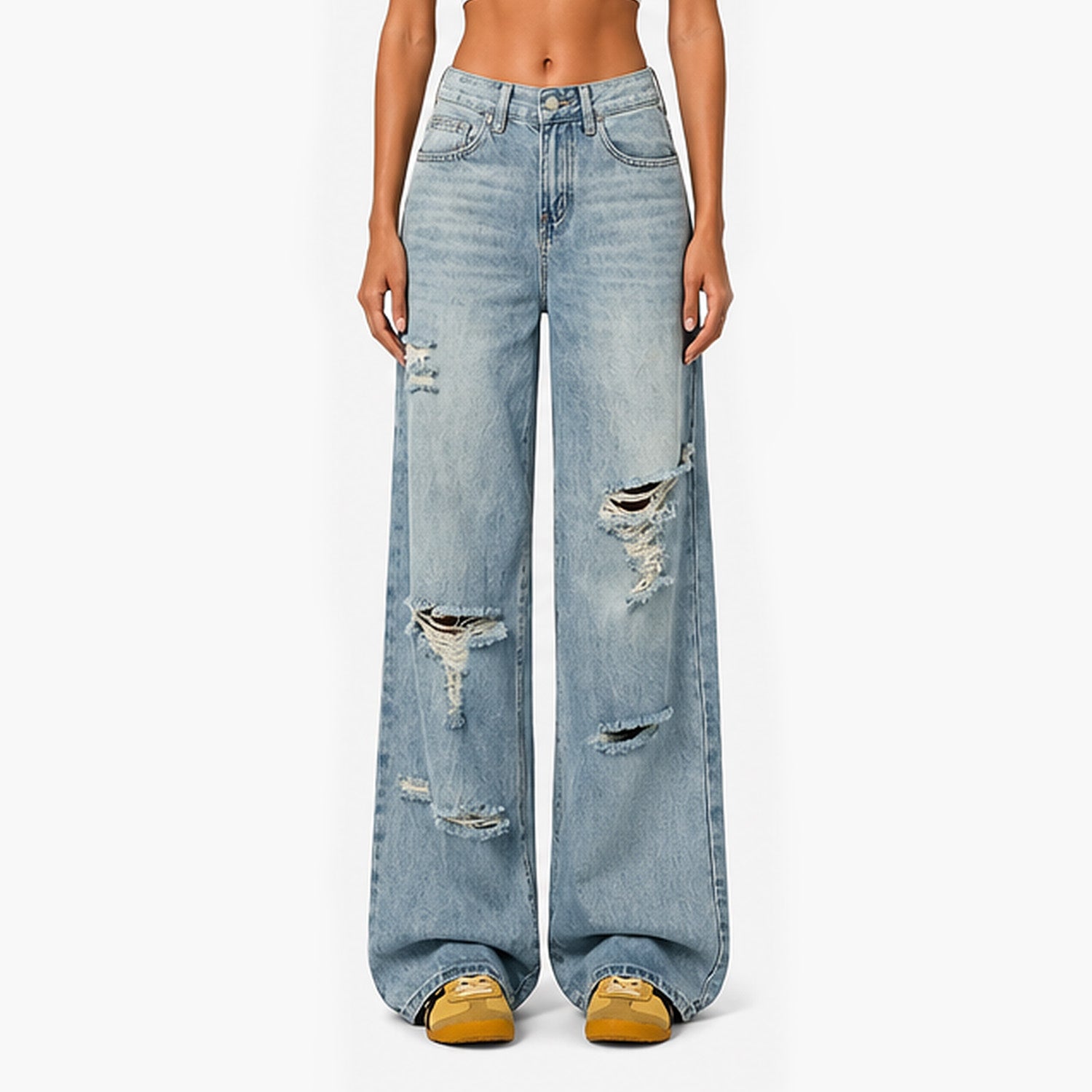 The Ultimate Distressed Summer Denim